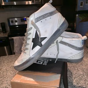 Golden Goose Deluxe Brand Glitter Midstar size 37